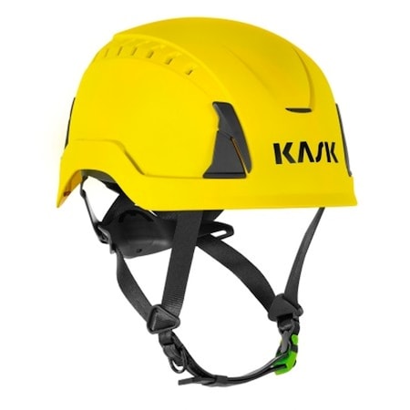 Kask Safety Helmet, Primero Air, Lightweight polypropylene HD, Yellow PrimeroAir-YL